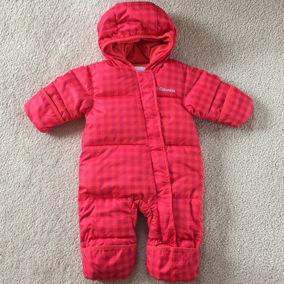 columbia newborn snowsuit